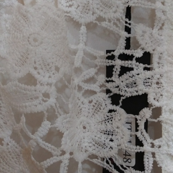 Valentine Lace W/Silver Metal Detailing - Picture 6 of 6
